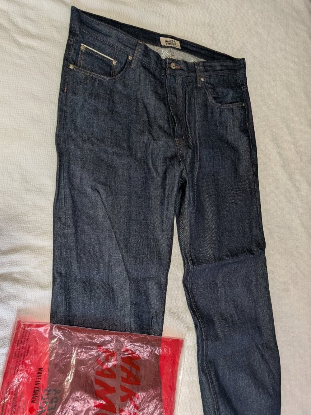 Naked and Famous Denim Jeans in Ichiban Selvedge
